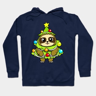 Christmas Sloth Hoodie